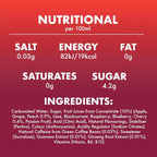 Rubicon Raw Energy Cherry Burst Drink Can 500ml x 12