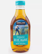 Kirkland Signature Organic Blue Agave Sweetener Vegan Syrup - Pack of 2 x 736ml