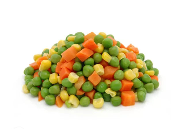 White Pearl Mixed Vegetables in Salted Water 400g × 12
