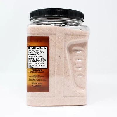Kirkland Signature Ground Himalayan Pink Salt Jar 2.27kg