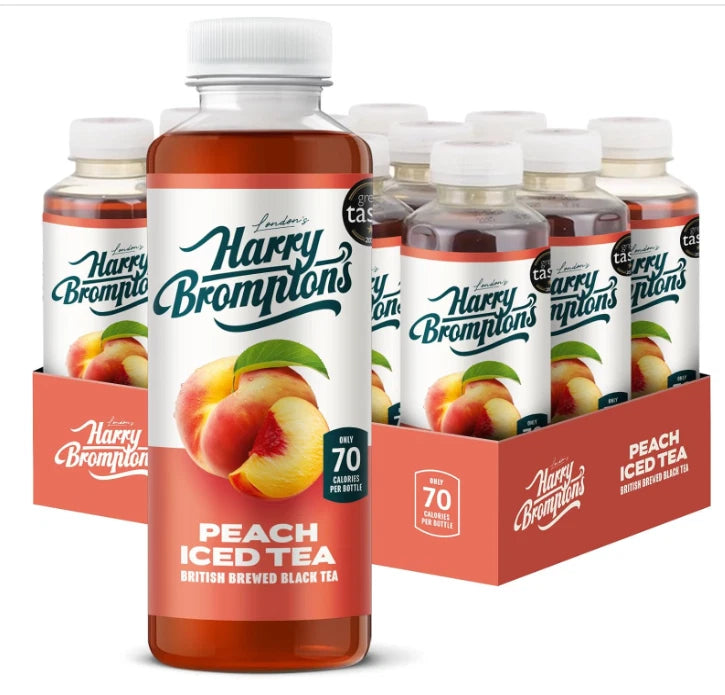 Harry Brompton's London Ice Tea Peach 500ml Pack of 12