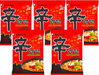 Nongshim Shin Ramyun Gourmet Spicy Instant Noodles 120g Halal (Pack of 5)