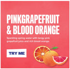 Rubicon Spring Pink Grapefruit Blood Orange Sparkling Spring Water 500ml x 12