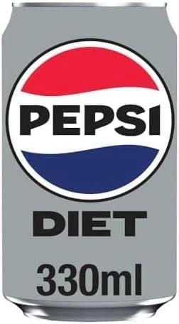 Pepsi Diet Cola Cans 24 x 330 ml