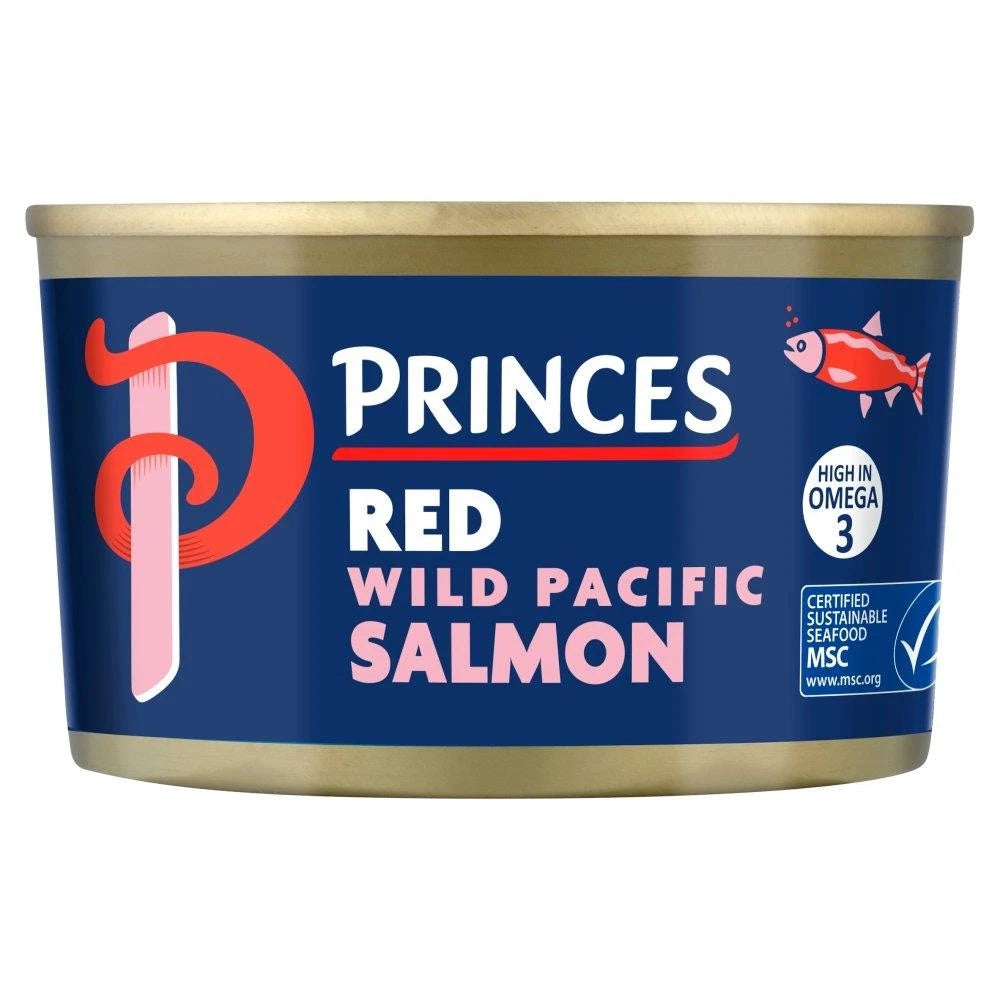 Princes Wild Red Salmon 213 g (Pack of 6)