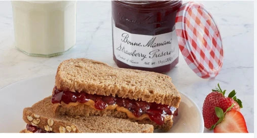 Bonne Maman Strawberry Conserve Breakfast Extra Jam Product of France Jar 750g