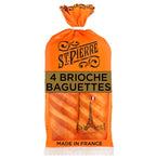 St Pierre Brioche Baguettes 3 Bags of 4 Catering French Brioche Bread
