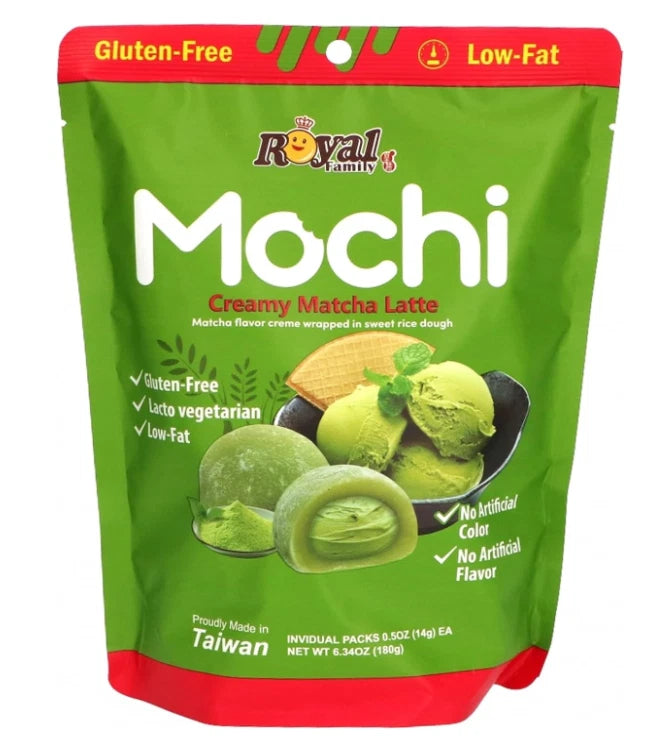 Royal Family Mochi Soft and Chewy Dessert with Creamy Filling 180g Each