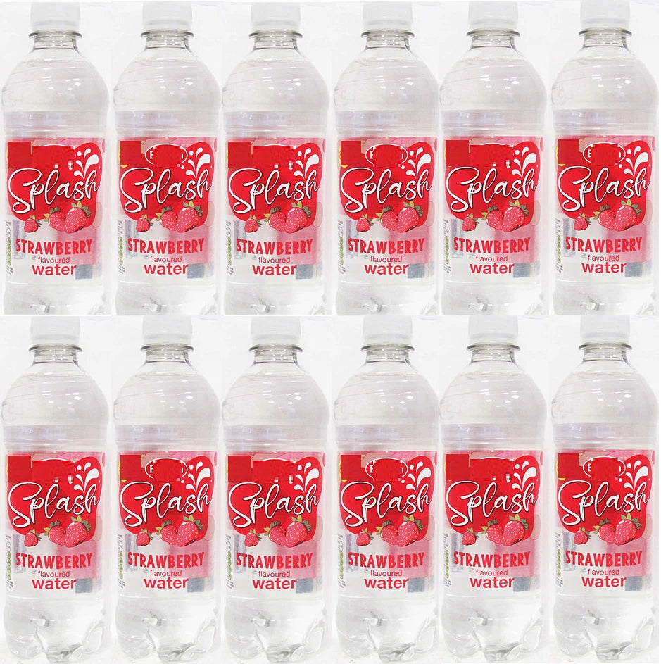 Bestin Water Splash Strawberry 500ml Pack of 12