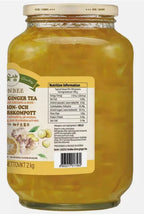 Vonbee Citron & Ginger Tea Jam Spread Salad Dressing Health Boost Pack Jar 2kg