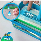 FLASH Speed-Mop Starter Kit 4 Dry Sweeping Pads, 4 Wet Mopping Cloths Refill