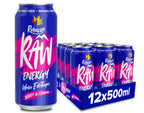 Rubicon Raw Energy Wave Editions Berry & Grape 500ml x 12