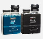 Kirkland Signature Black Pepper Corn Sea Salt Spice Adjustable Grinder + Refill