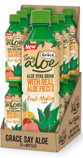 Grace Say Aloe Vera Drink Fruit Medley 500ml (Pack of 12)