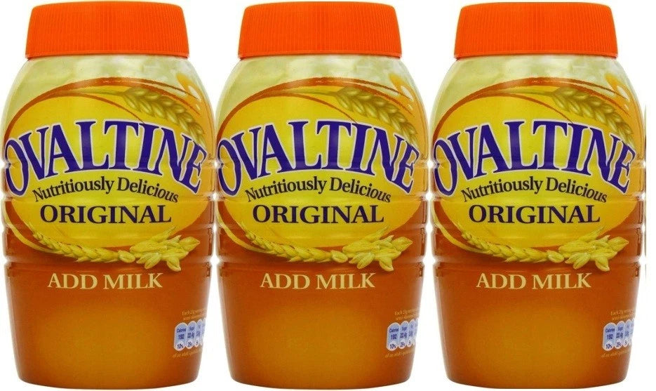 Ovaltine Nutritiously Delicious Original 800g Tub, Add Milk, Vegetarian 3 Pack