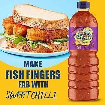 Blue Dragon Sweet Chilli Dipping Sauce Red Chillies Garlic Thai Rich Pack 2 x 1L