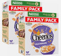 Nestle Cheerios Breakfast Multigrain Cereal Fibre Whole Grain Family Pack 2x600g
