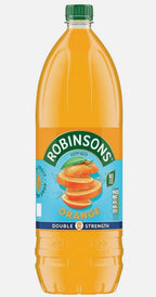 Robinsons Real Fruit Double Strength Orange Squash Juice No Sugar Pack 3 x 1.75L