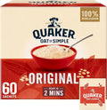 Quaker Oats Oat So Simple Original Porridge Sachets, 60 x 27 g