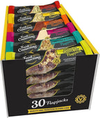Food Connections Classic Mixed Flapjacks Delicious Flavours 100 Bars 30 Pack