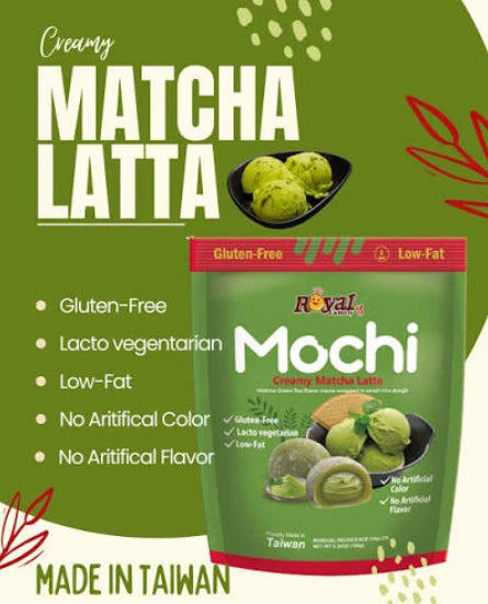 Royal Family Mochi Soft and Chewy Dessert with Creamy Filling 180g Each