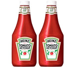 Heinz Red Catering Squeezy 1170ml Tomato Ketchup Sauce Large Set Pack 2 x 1.35kg
