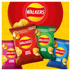 Walkers Crisps Variety Box Mix Classic Salt Cheese Onion Vinegar 66 x 25g Pack