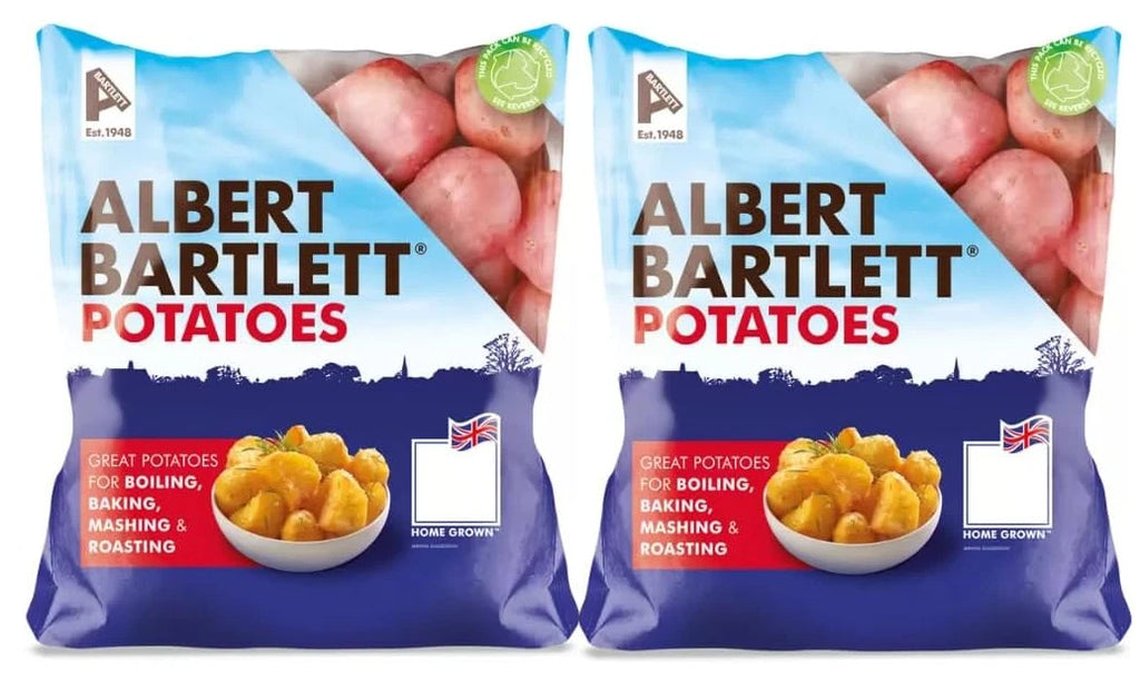 Rooster Potatoes 5kg Class 1, British and Jersey Grown, Red Skin (2 Bags)