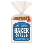 Baker Street White Bread 550g Cleverly Packed for Long Life Freshness Pre-Sliced