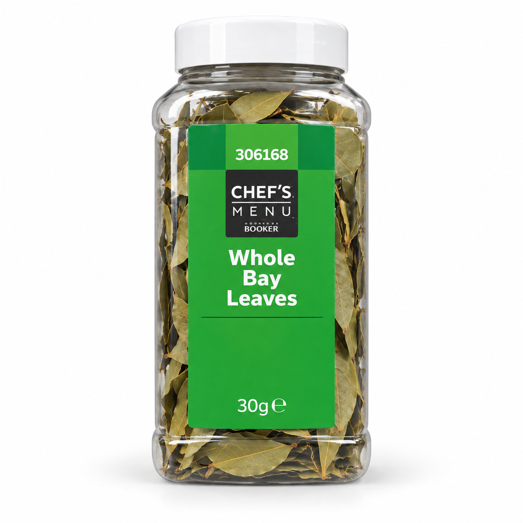 bay leaves catering jar — packaging view