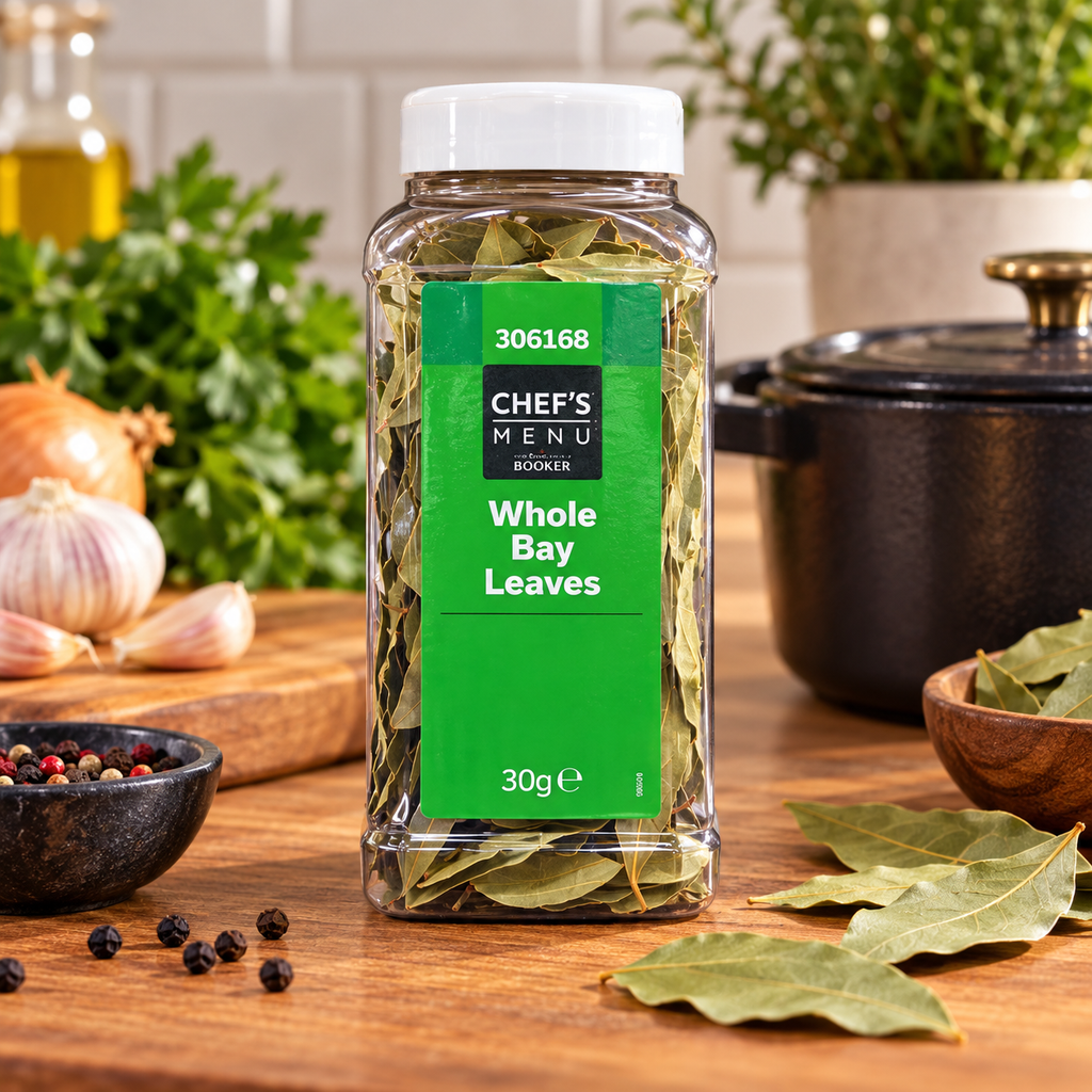 bay leaves catering jar — serving inspiration
