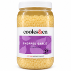 Cooks & Co Chopped Garlic in Rapeseed Oil 1.2kg Catering Jar — packaging view