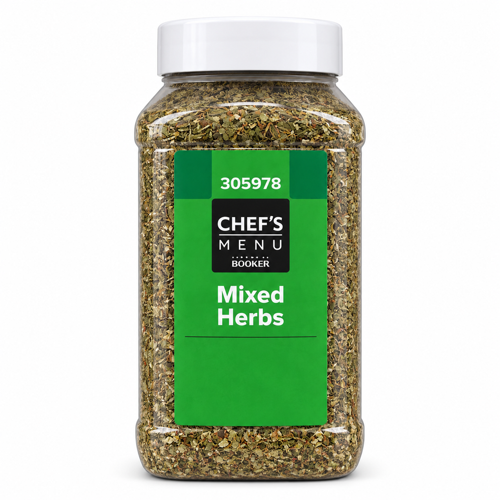 mixed herbs catering jar — packaging view