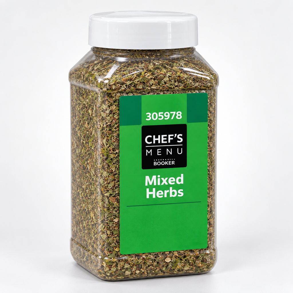 mixed herbs catering jar — packaging view