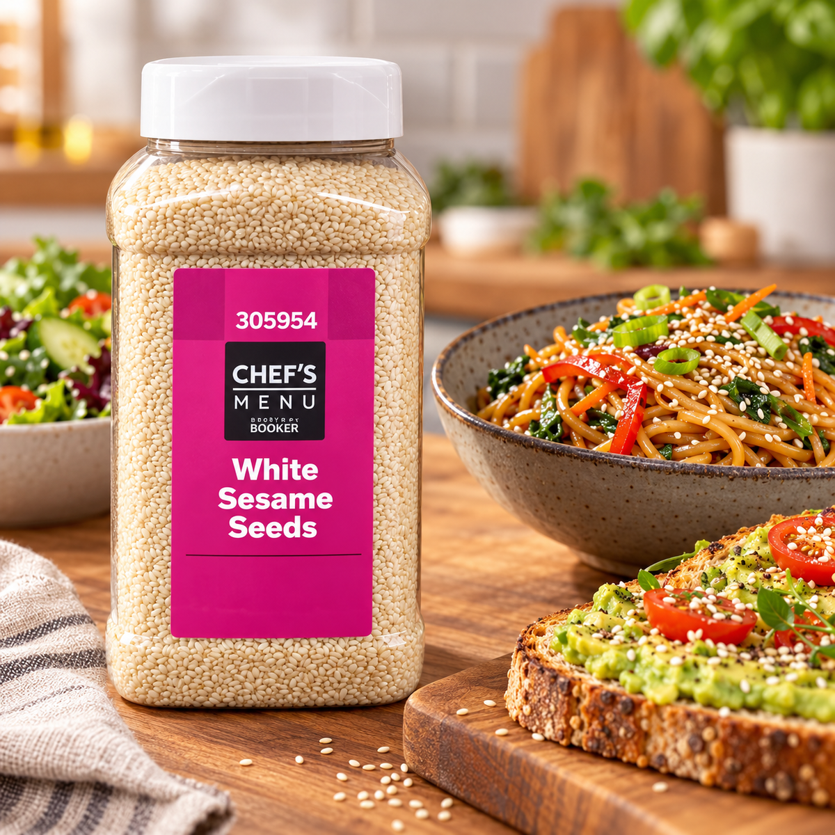 sesame catering jar — serving inspiration