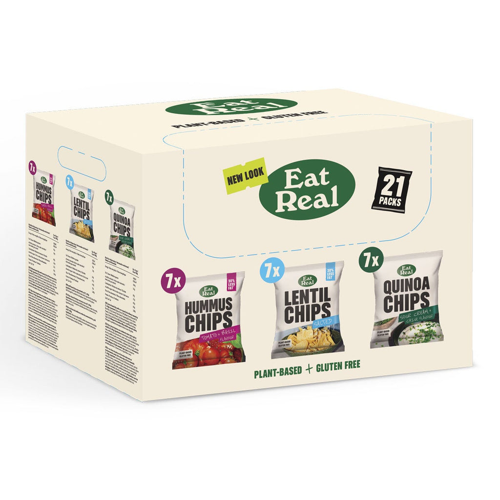 Eat Real Variety Box 21 x 40g