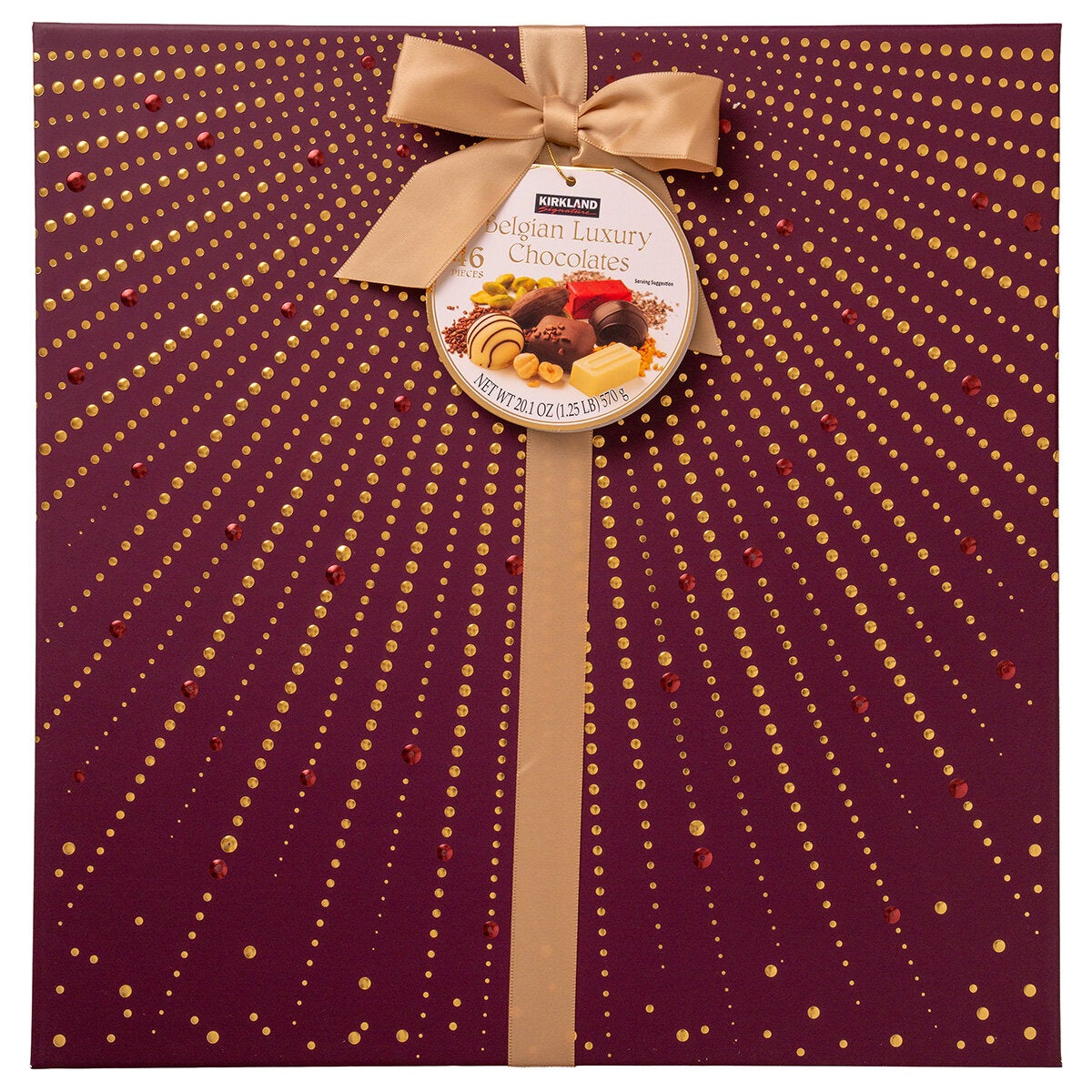Kirkland Signature Belgian Luxury Chocolates 570g 46 Pieces