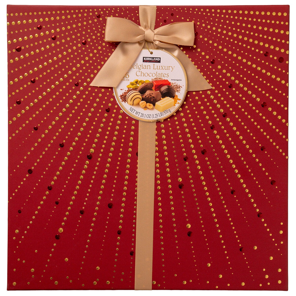 Kirkland Signature Belgian Luxury Chocolates 570g 46 Pieces