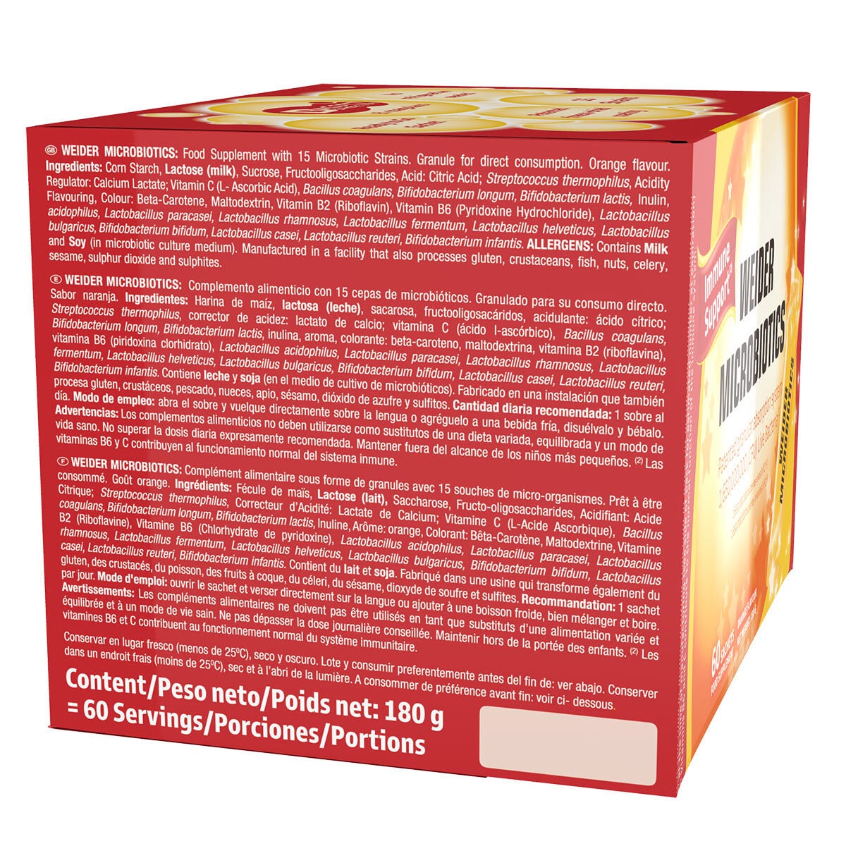 Weider Microbiotics 60 Sachets