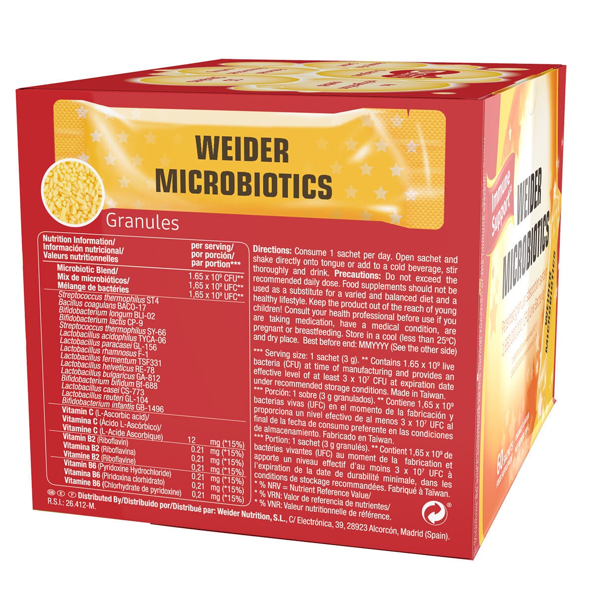 Weider Microbiotics 60 Sachets