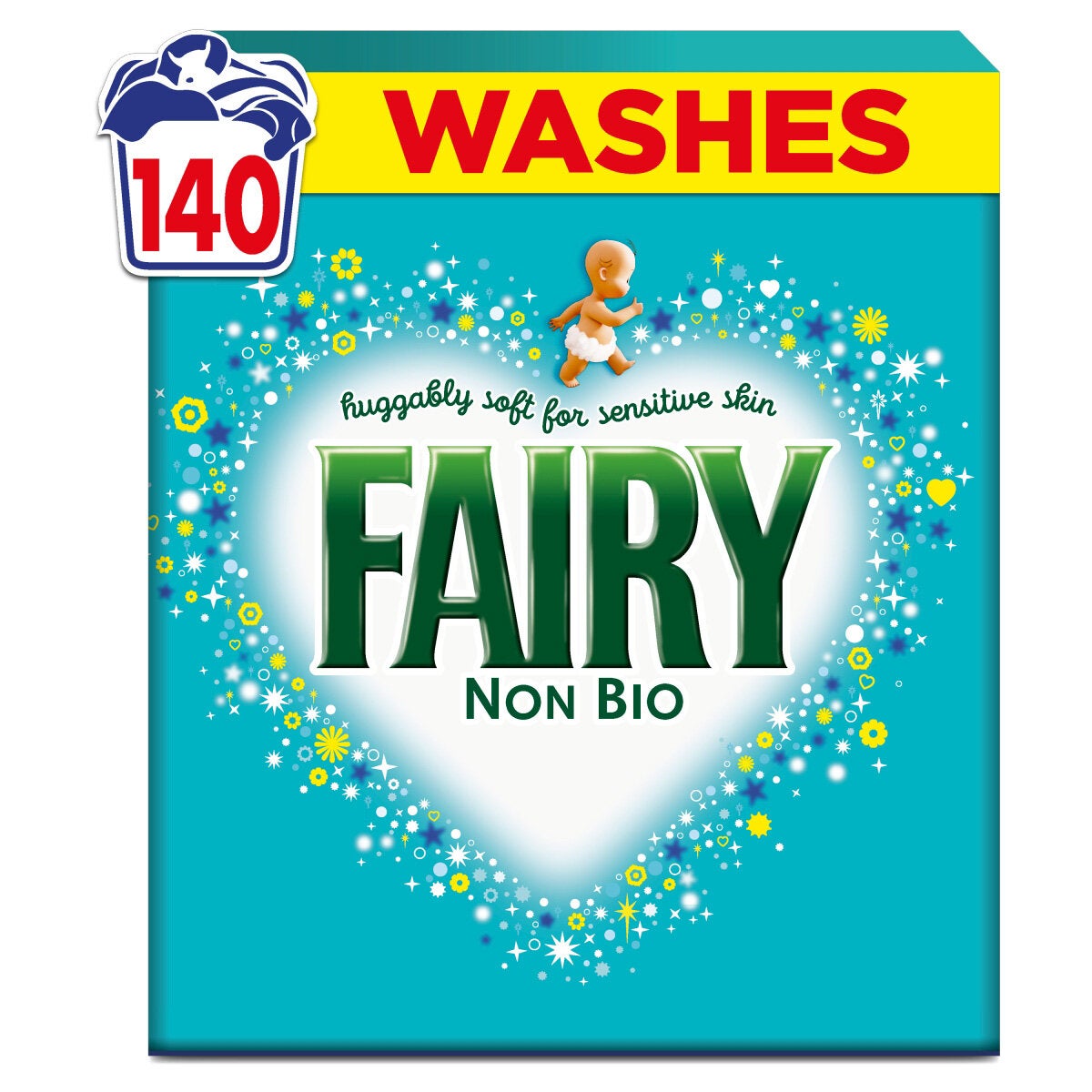 Fairy Non Bio Washing Powder 140 Washes 7kg