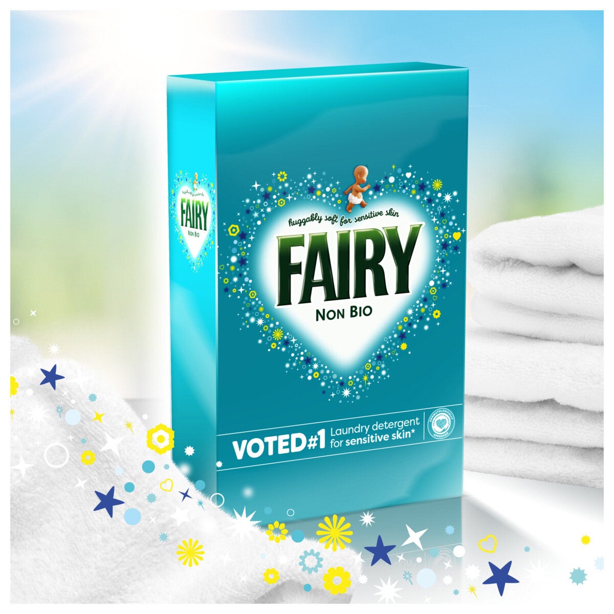 Fairy Non Bio Washing Powder 140 Washes 7kg