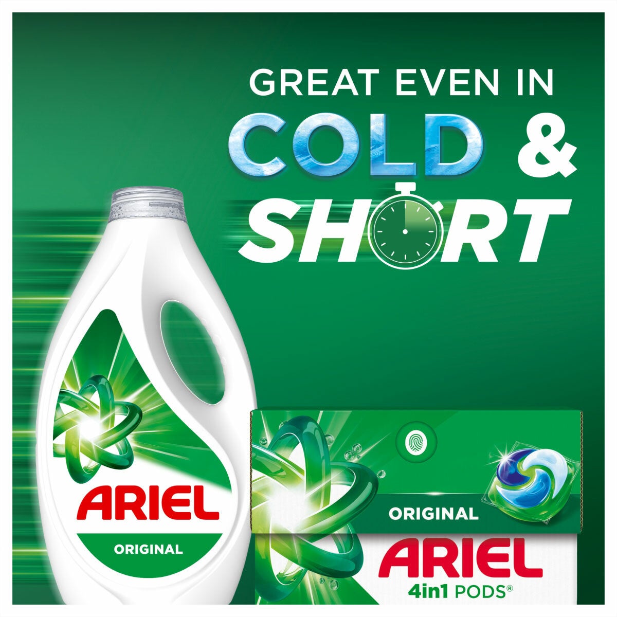 Ariel 4 in 1 Original Pods 140 Washes 2.67kg