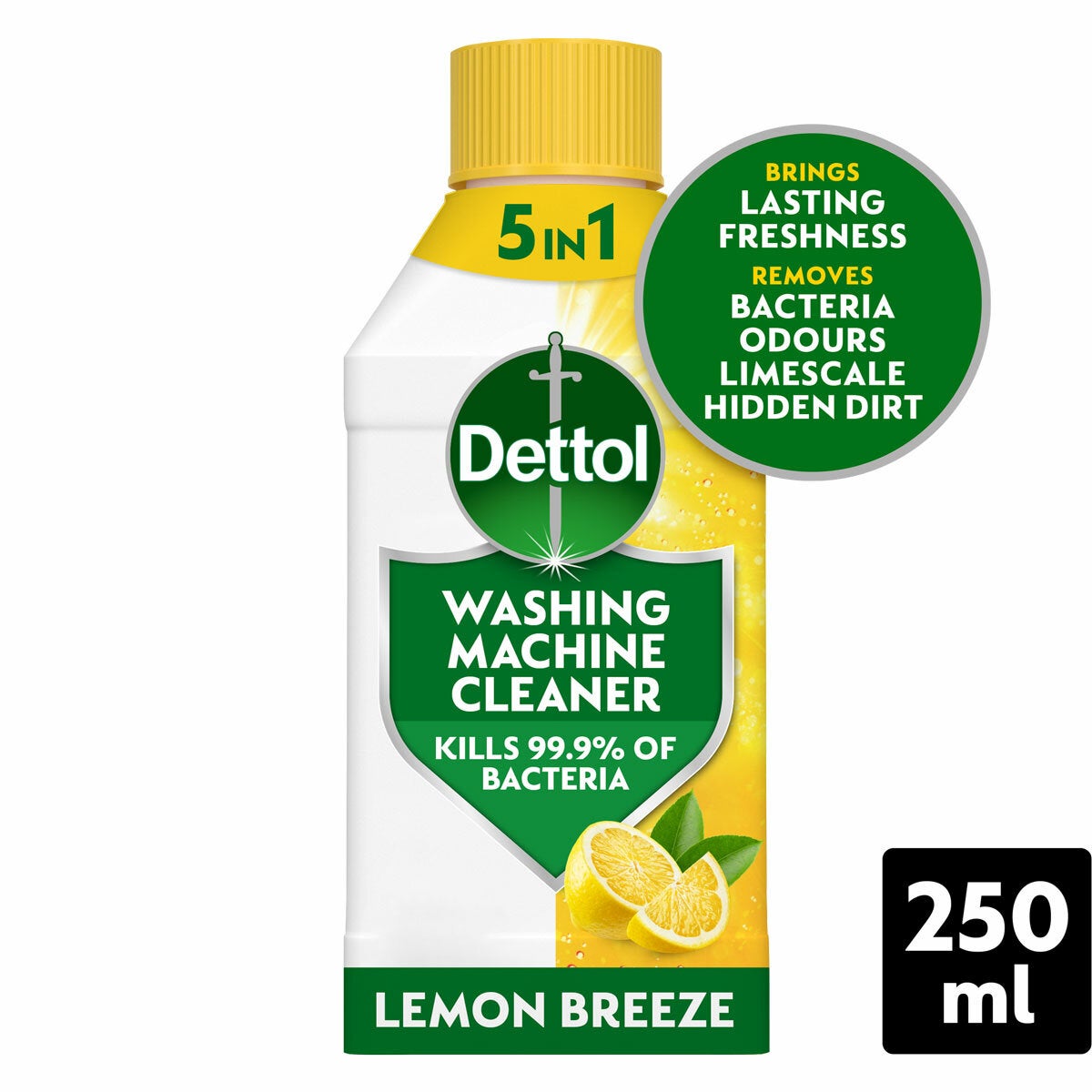 Dettol Washing Machine Cleaner Citrus Lemon 3 x 250ml