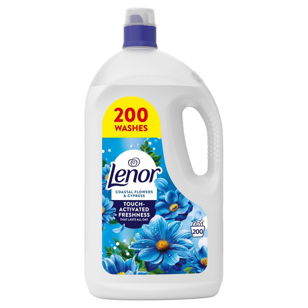 Lenor Coastal Flowers & Cypress Fabric Conditioner 4L 200 Washes