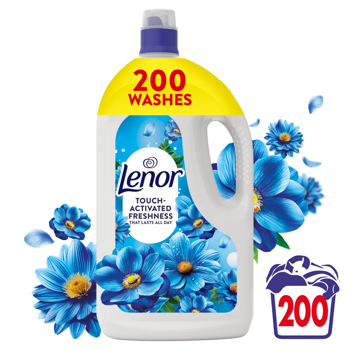Lenor Coastal Flowers & Cypress Fabric Conditioner 4L 200 Washes