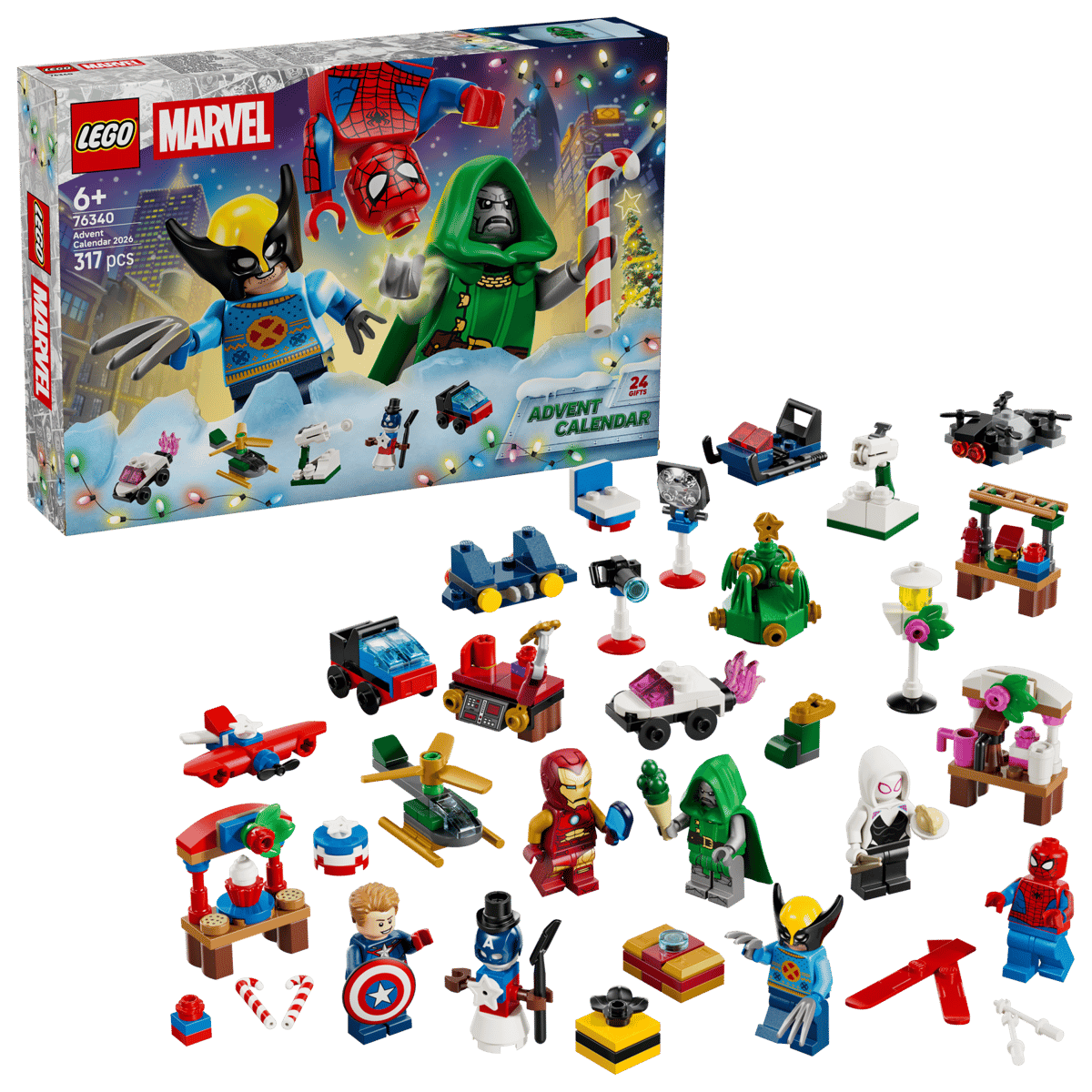 LEGO Marvel Advent Calendar 2026 76340