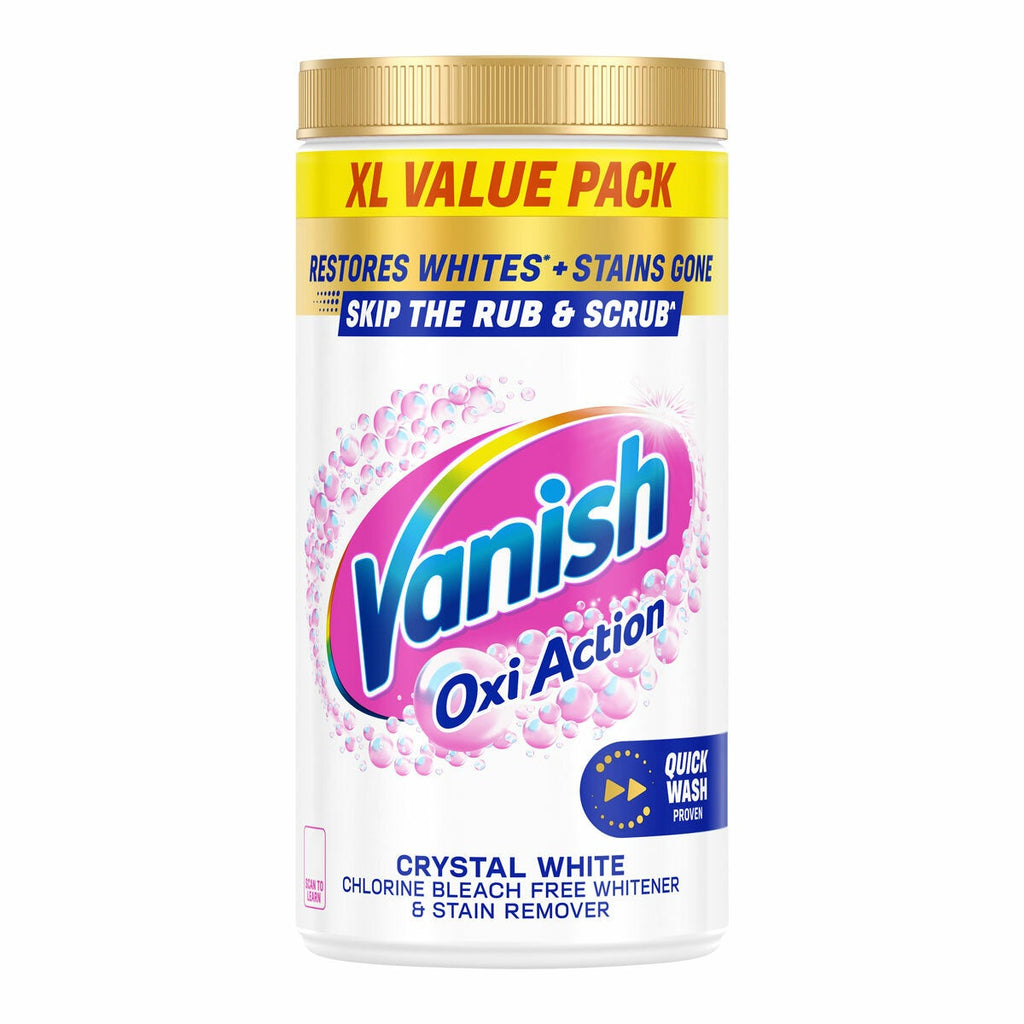 Vanish Oxi Action Crystal White Stain Remover 1.9kg