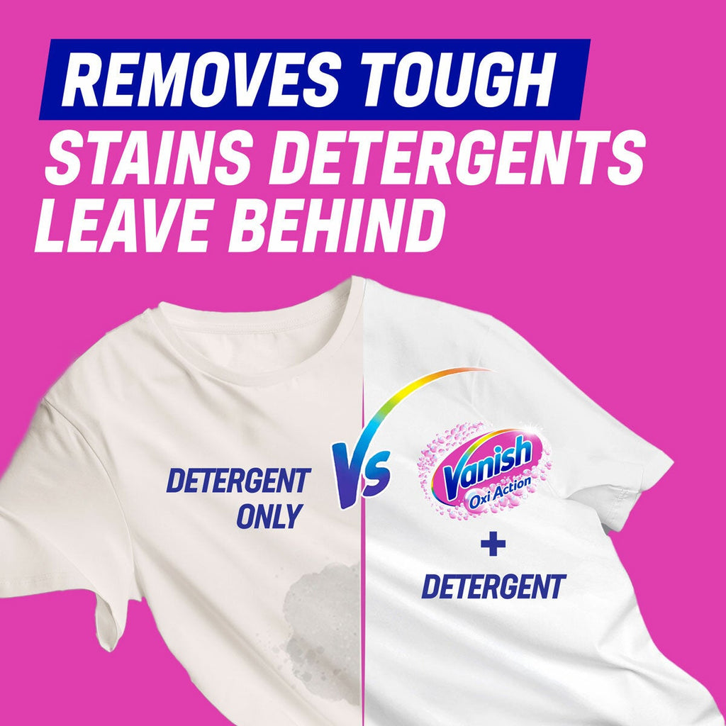 Vanish Oxi Action Crystal White Stain Remover 1.9kg