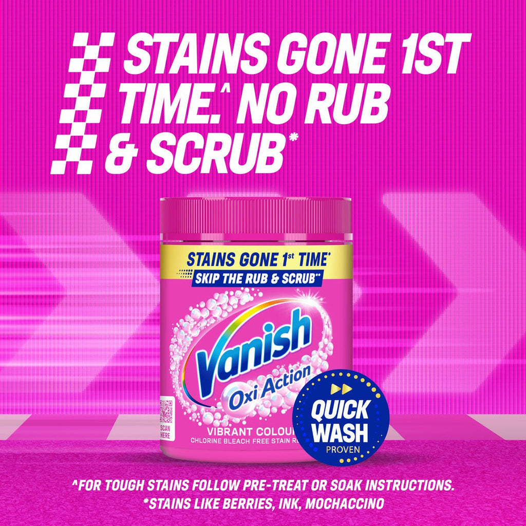 Vanish Oxi Action Vibrant Colours Stain Remover 1.9kg
